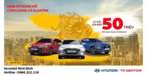 NĂM HỔ BÙNG NỔ CÙNG KONA VÀ ELANTRA